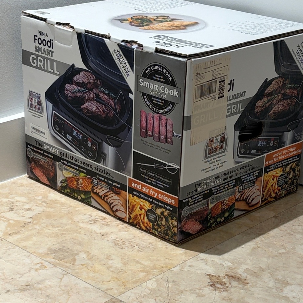 Ninja Foodi Smart Grill - Black & Silver